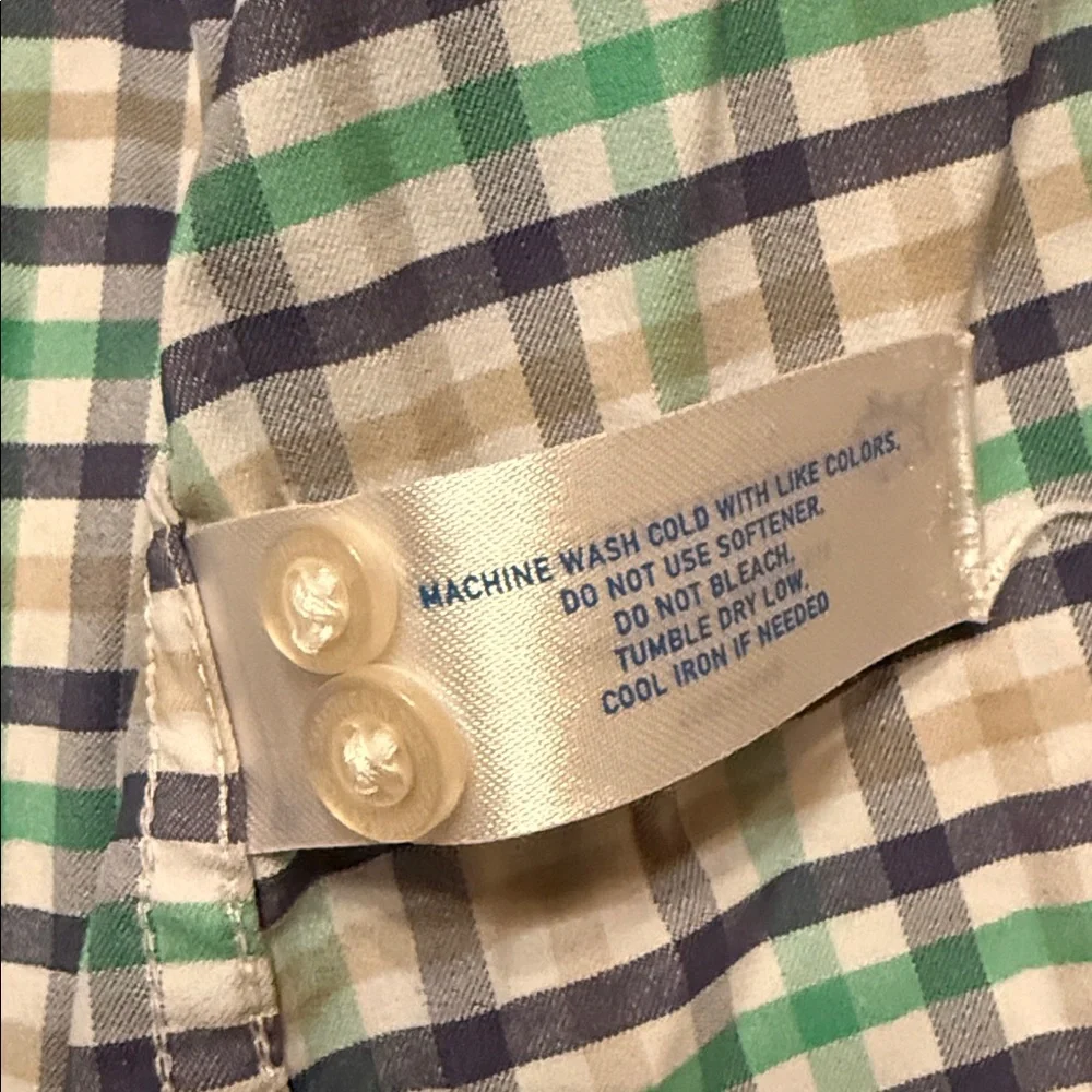 Southern Tide Multicolor Plaid‎ Shirt Jacket Sz M(10-12)